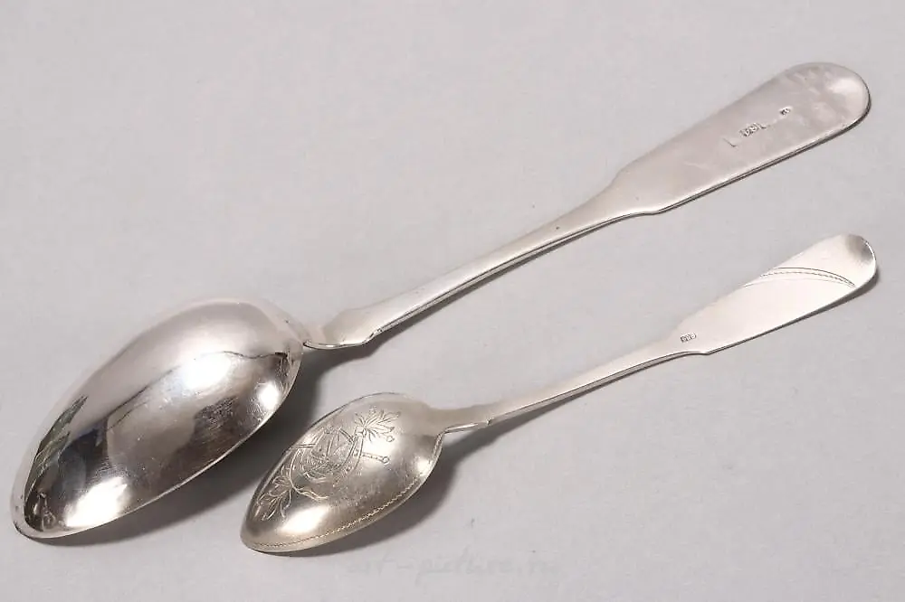 Russian Silver Sifting Spoon — photo 2
