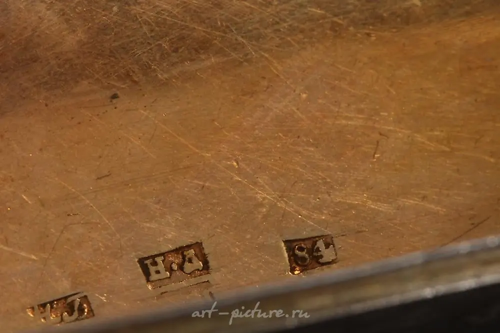 19th Century Russian Silver and Niello Snuff Box — photo 3