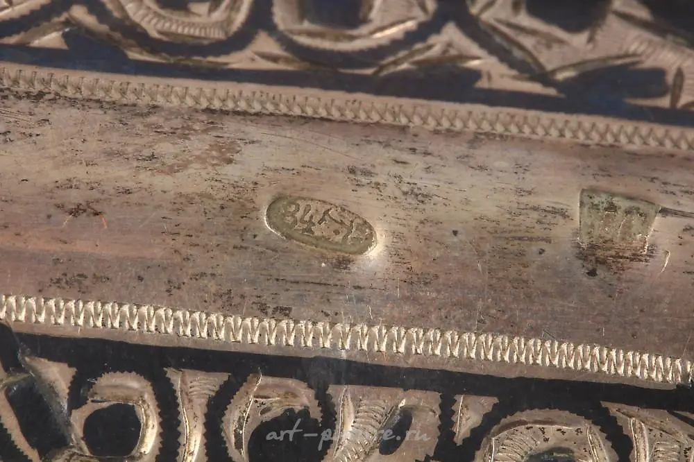 Russian Silver Niello Purse. — photo 3