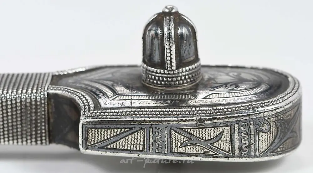 Two 19th Century Pistols with Wire Inlay — photo 3