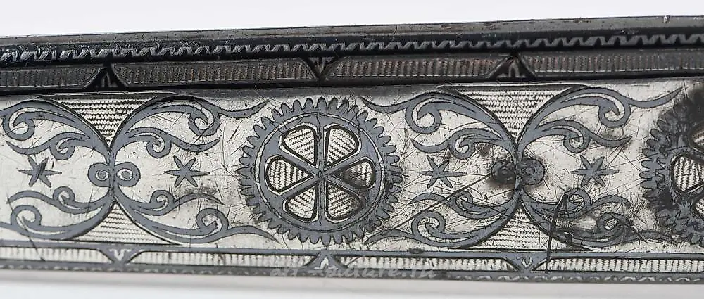 Two 19th Century Pistols with Wire Inlay — photo 16