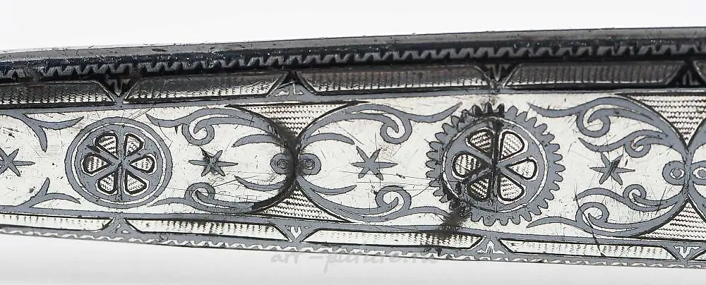Two 19th Century Pistols with Wire Inlay — photo 4