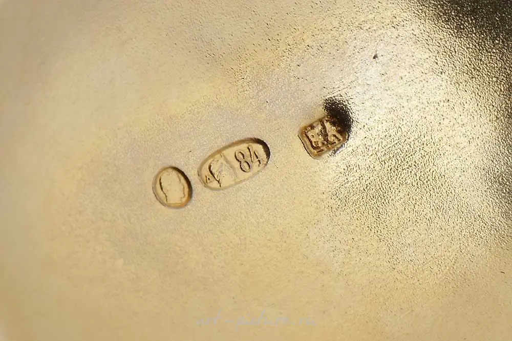Nicholas II, a Russian ruler of the early 20th century, owned a silver item made of 84 zolotnik silver. — photo 4