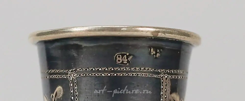 Pair of Sterling Kiddush Cups — photo 8