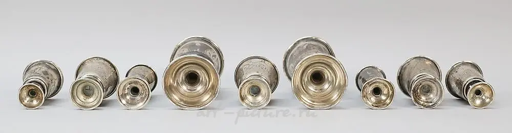 Pair of Sterling Kiddush Cups — photo 6