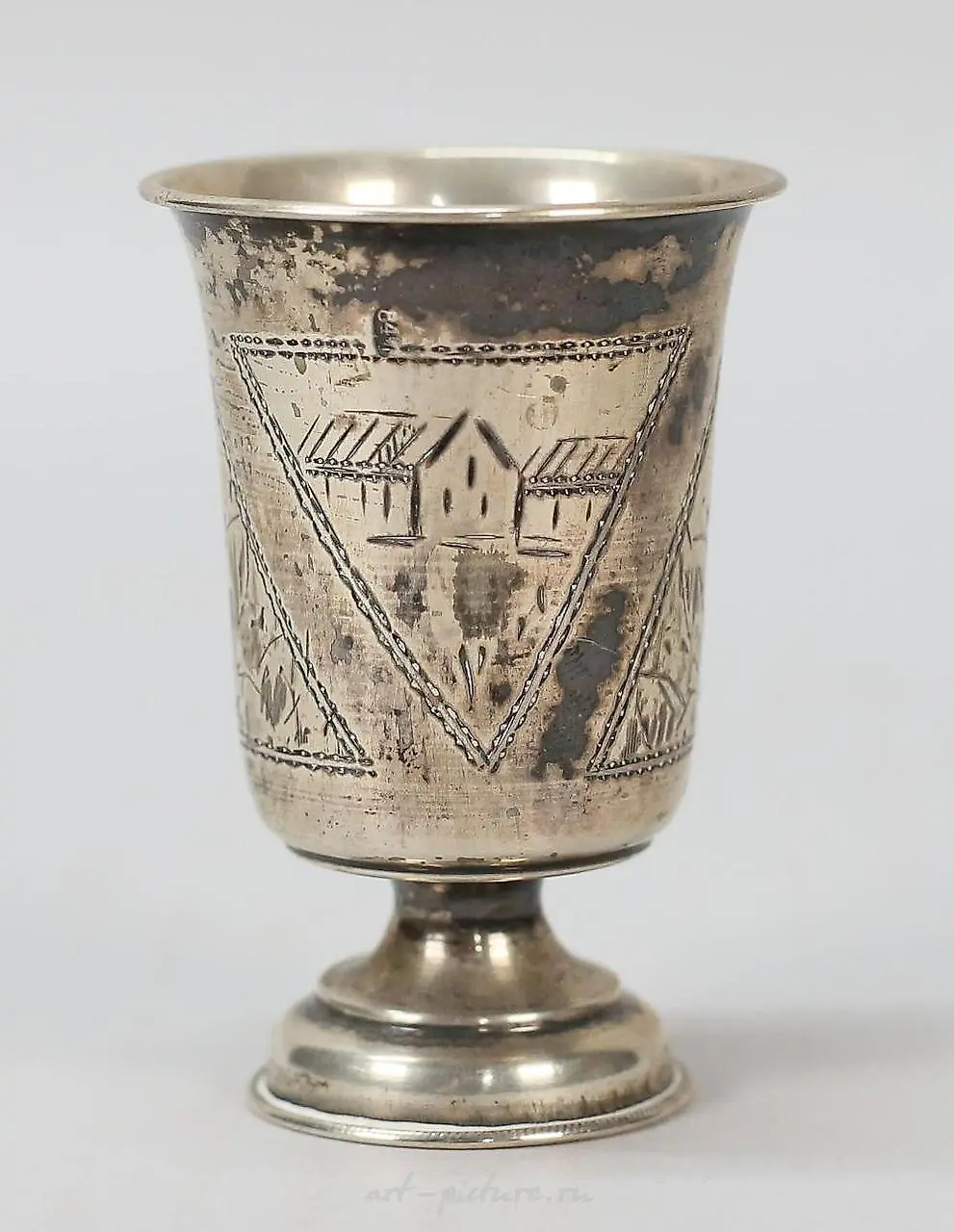 Pair of Sterling Kiddush Cups — photo 12