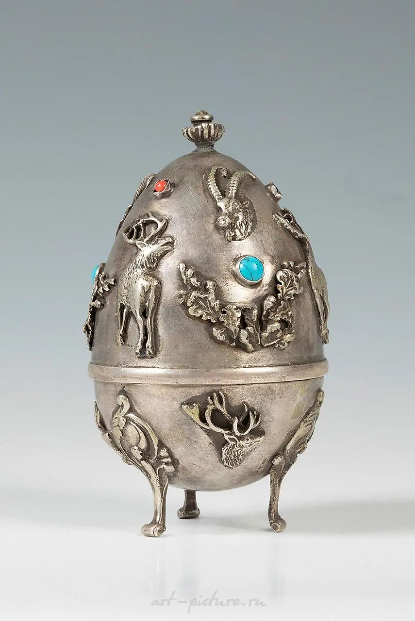 Ornamental egg. St. Petersburg, 19th century. In... — photo 5