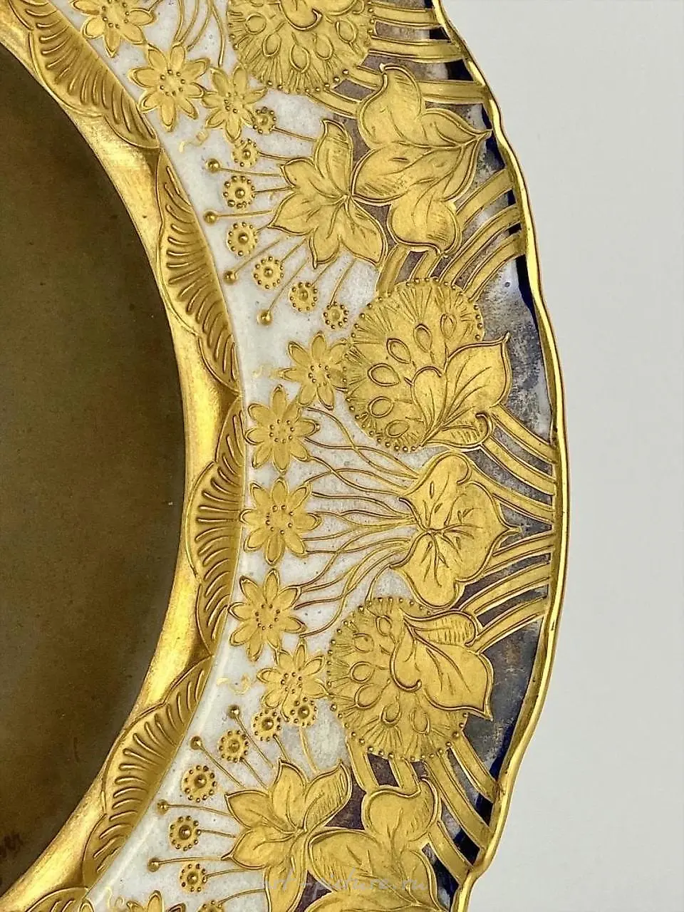 Фарфоровая тарелка "Royal Vienna" около 1900 года: хорошее состояние, цена $2.000-2.500. — фото 5