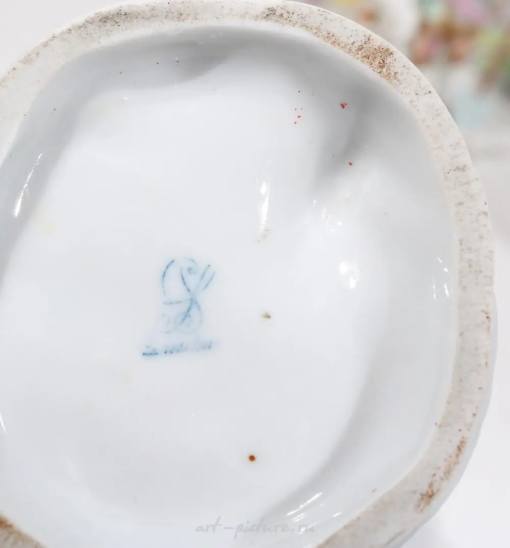 Six Meissen Porcelain Small Figurines — photo 8