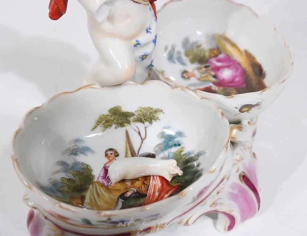 Six Meissen Porcelain Small Figurines — photo 9
