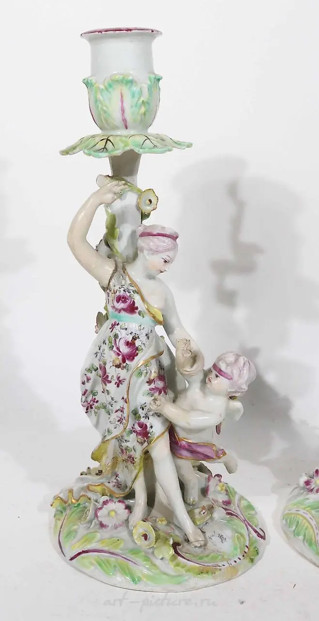 Six Meissen Porcelain Small Figurines — photo 10