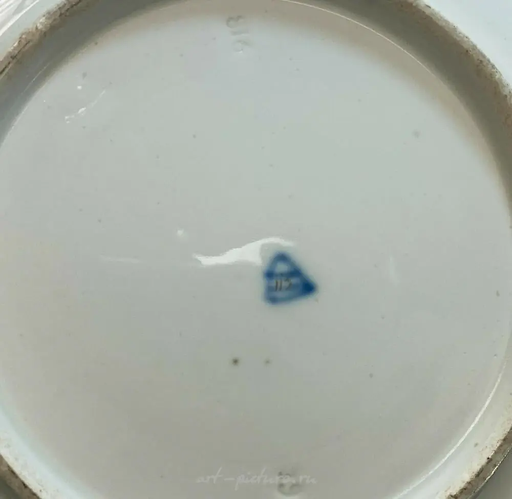 Фарфоровая обеденная посуда Wedgwood в стиле империи для 12 человек — фото 2