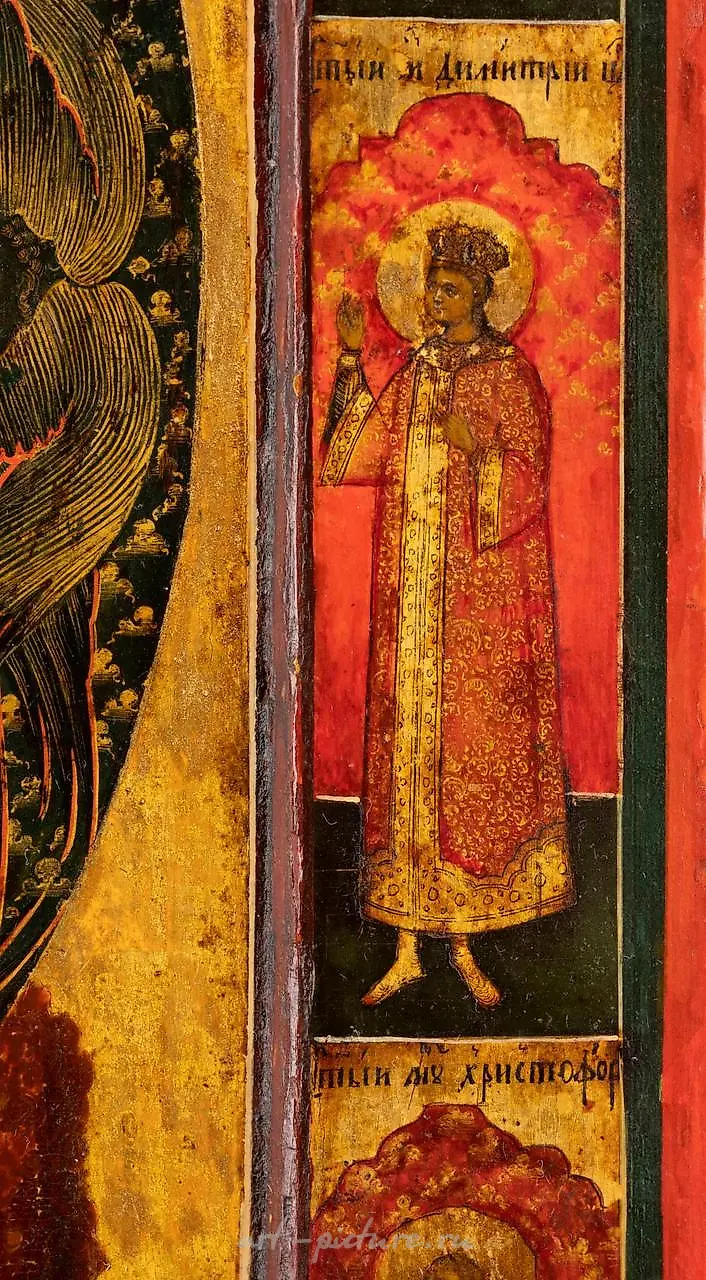 LARGE AND FINE ICON WITH THE MOTHER OF GOD OF THE SIGN (ZNA... — photo 10