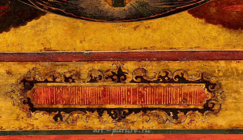 LARGE AND FINE ICON WITH THE MOTHER OF GOD OF THE SIGN (ZNA... — photo 2