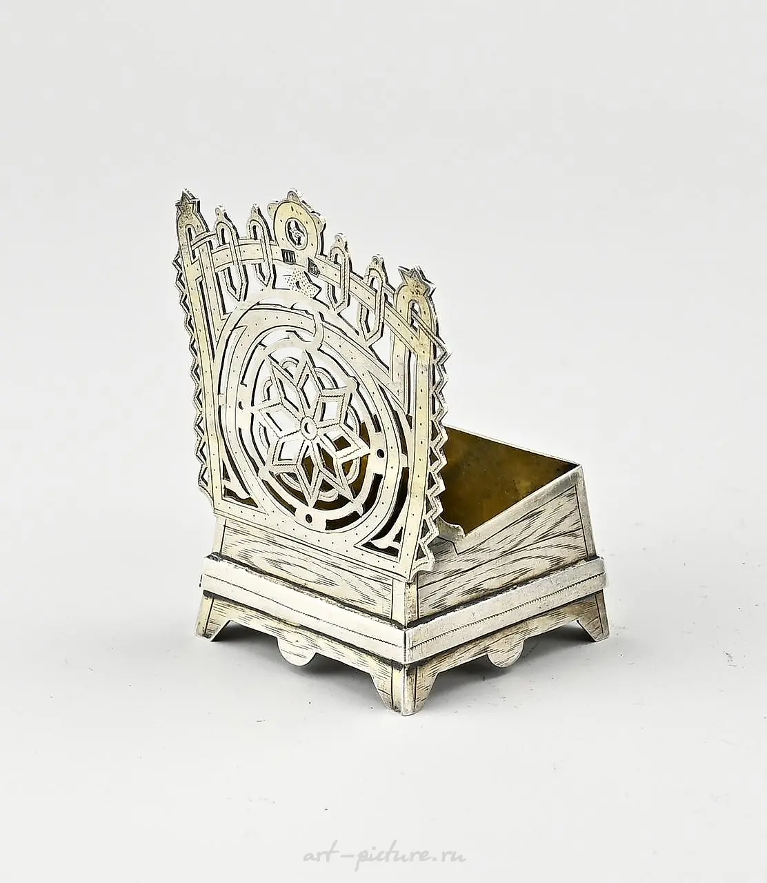 Silver Russian chair — photo 2