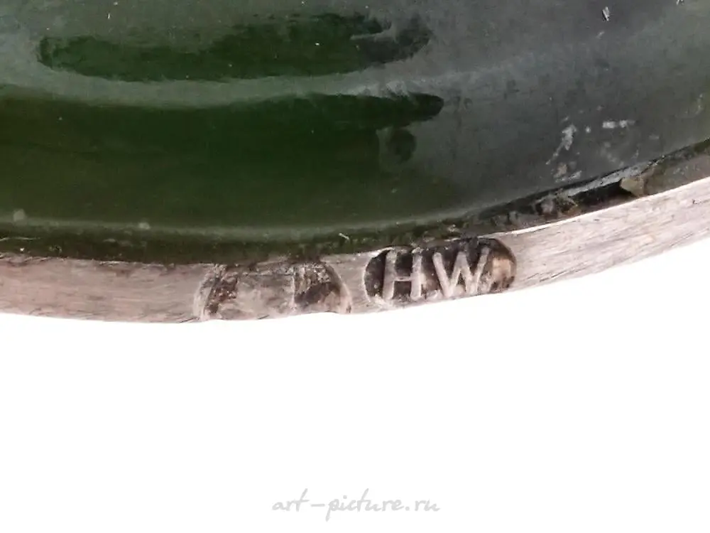 IMPERIAL RUSSIAN GILT SILVER AND CARVED JADE SEAL — photo 7