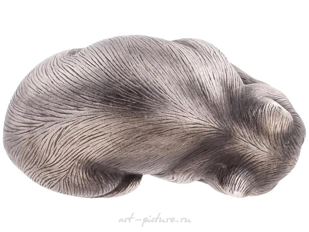 RUSSIAN 84 SILVER ELEPHANT FIGURE WITH RUBY EYES — photo 2