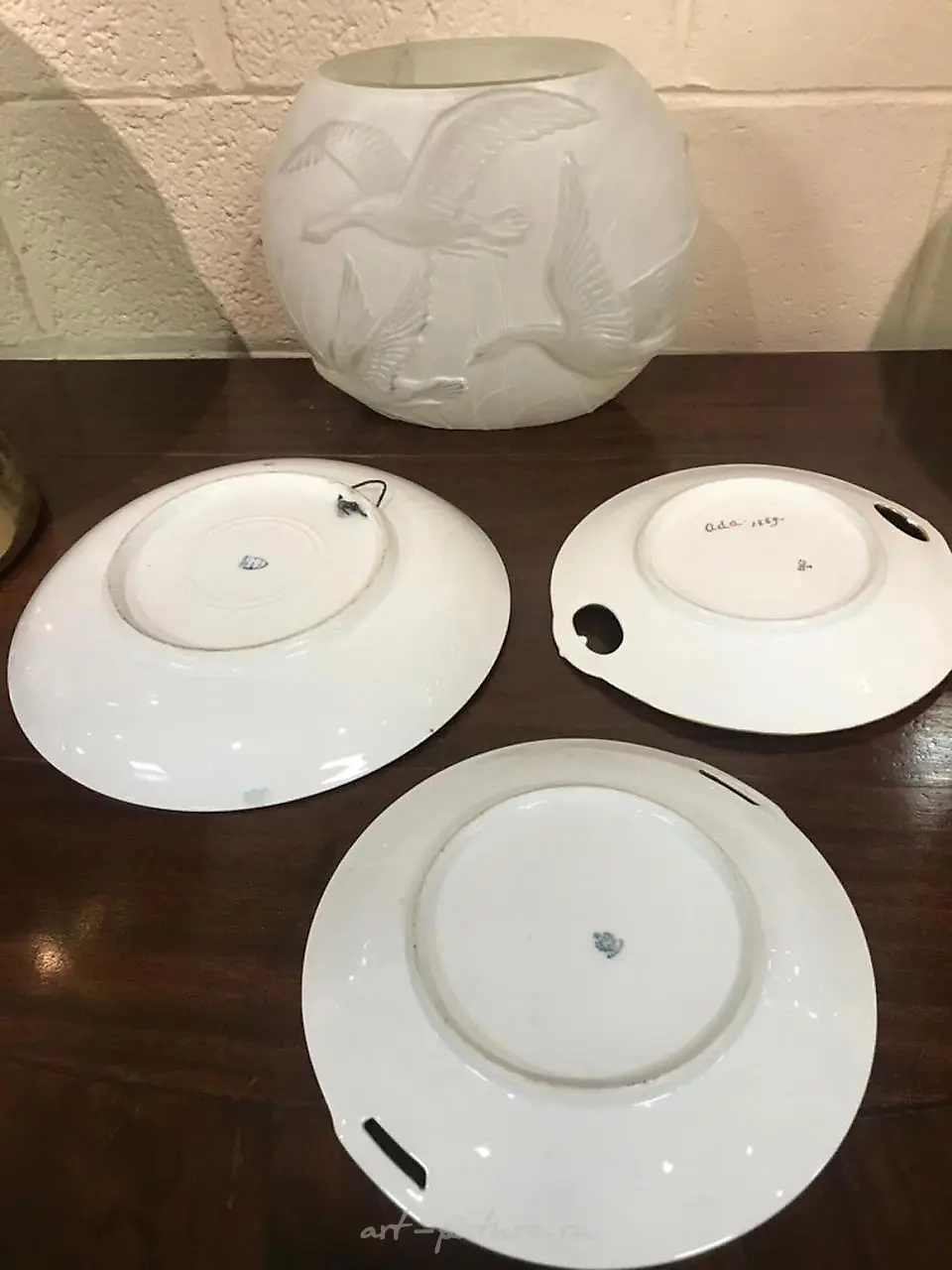 Group of porcelain, to include: RS Germany, French, Royal Vi... — photo 2