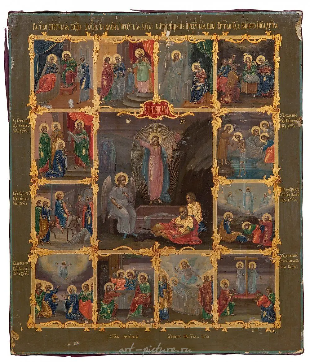 Икона; русская школа; конец XIX века — фото 5