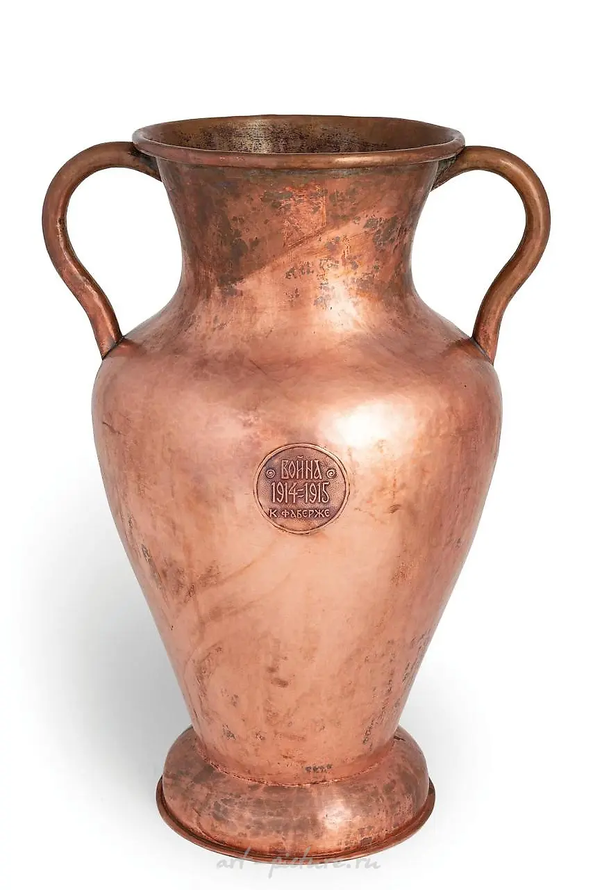 瓶状容器，俄罗斯，1914-1915年，珠宝师K.法贝热奇 — 照片 2