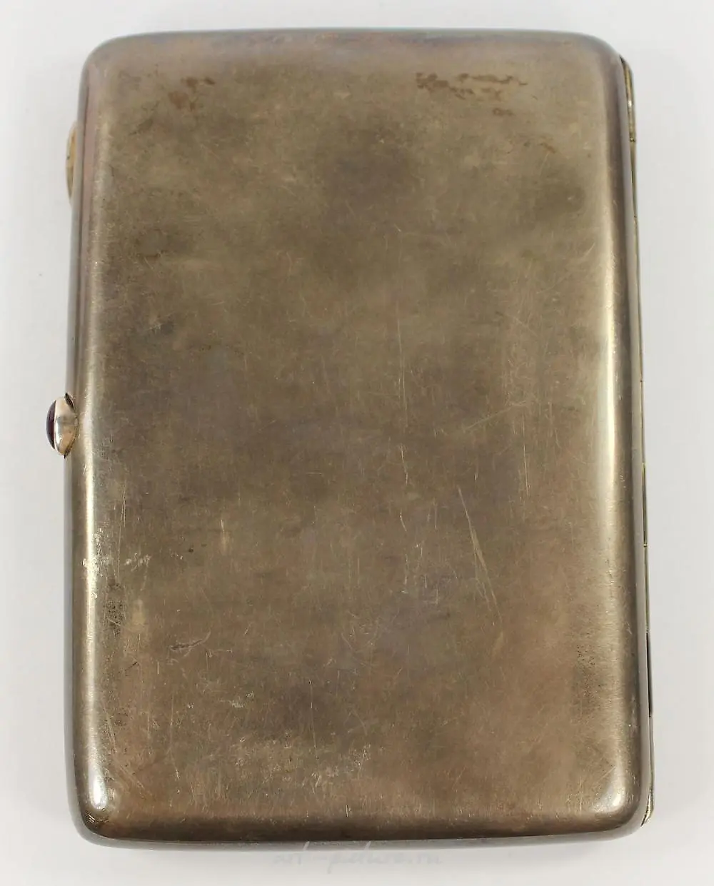 Russian Silver (84 Zolotnik - 0.875) Cigarette Case with Gar... — photo 6