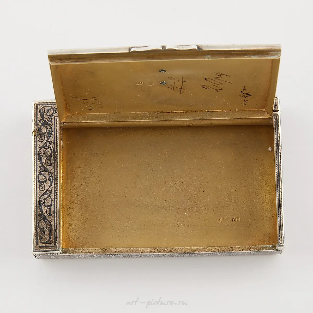 Russian Silver Niello Case — photo 4