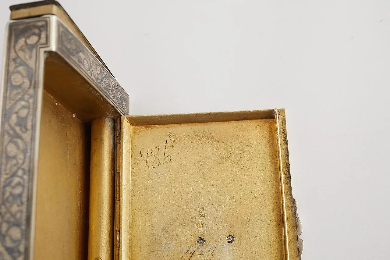 Russian Silver Niello Case — photo 11