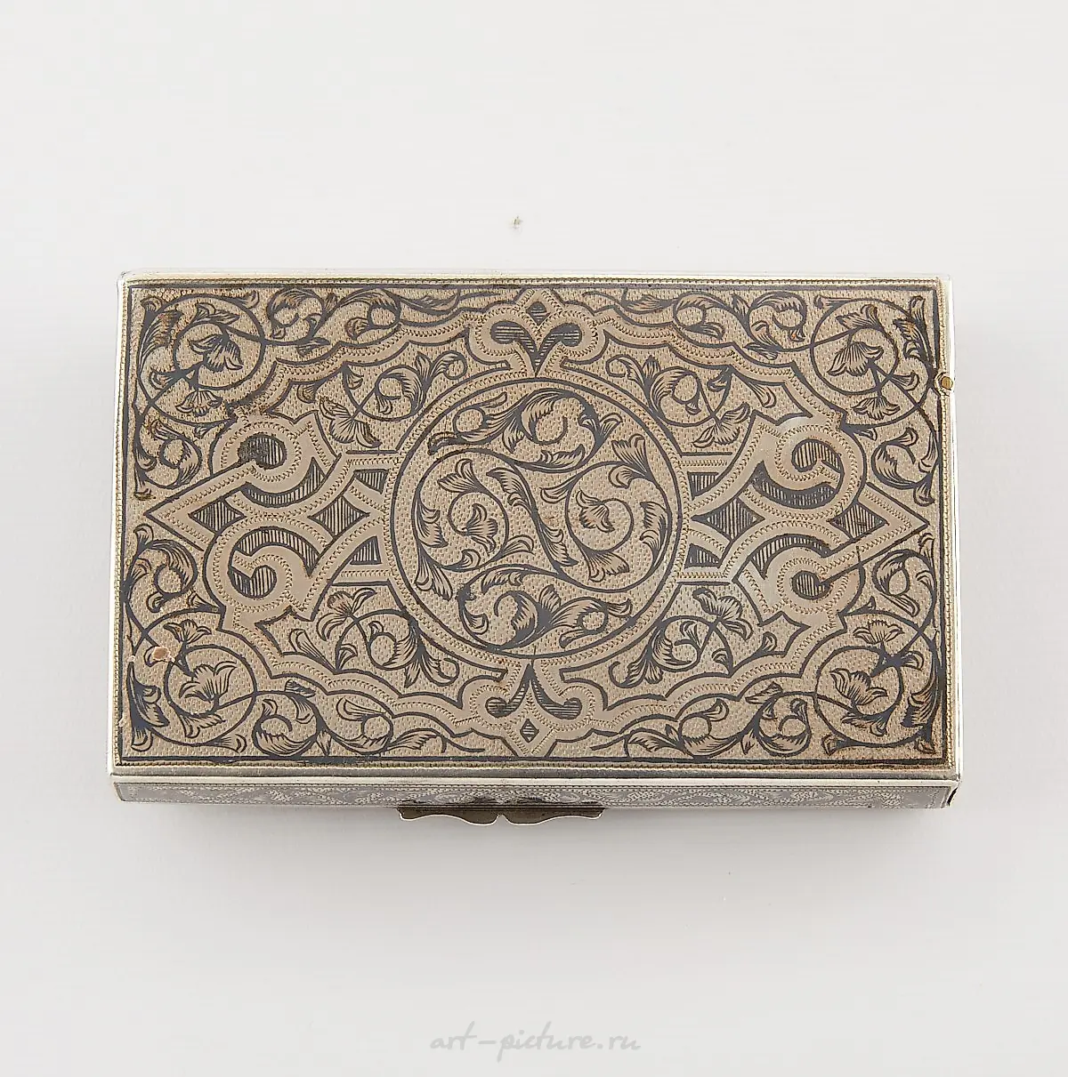 Russian Silver Niello Case — photo 3