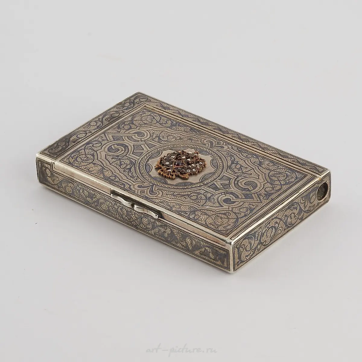 Russian Silver Niello Case — photo 7