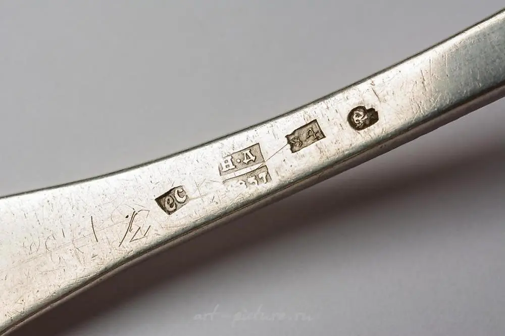 Magnificent Russian Silver spoon — photo 2
