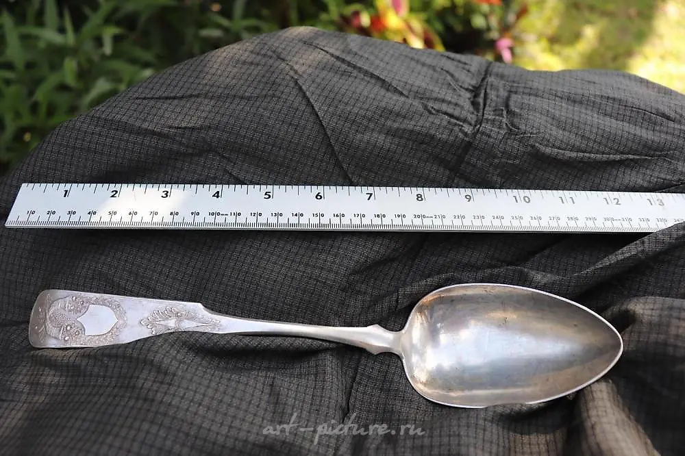 Magnificent Russian Silver spoon — photo 5
