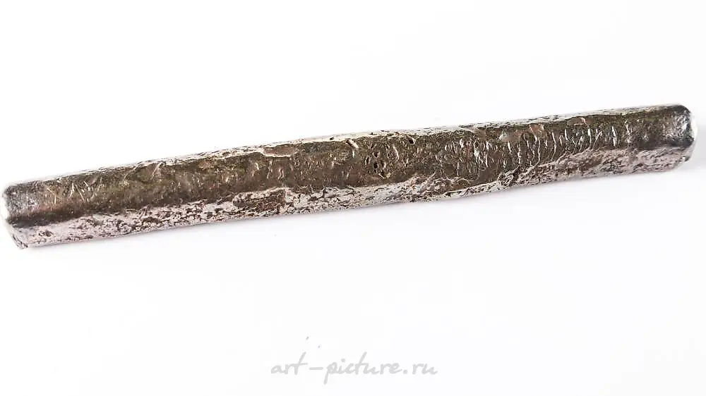 WORLD COINS AND CURRENCY: BAR SHAPED MEDIEVAL SILVER GRIVNA.