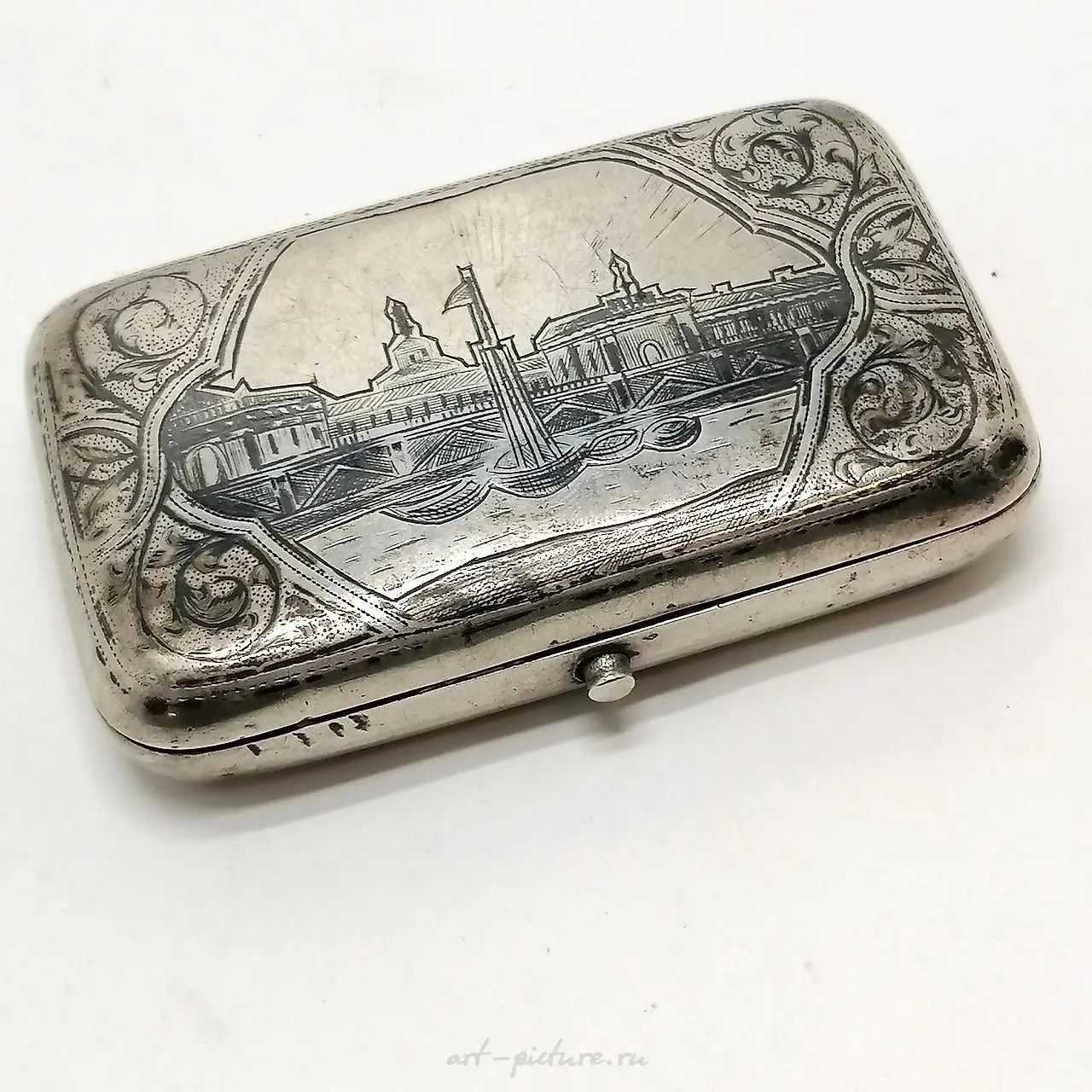 Antique 1870 silver apostle spoon with gilded bowl by Henry ...