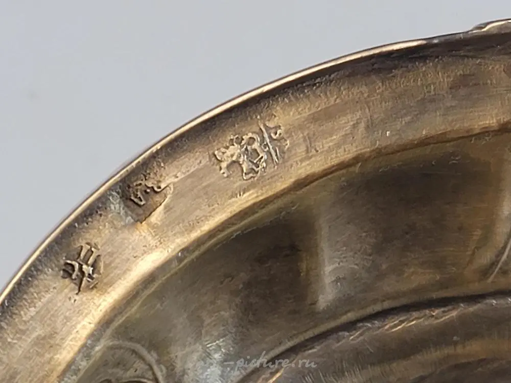 Редкий антикварный русский серебряный ящик 18 века, 1766 год — фото 5