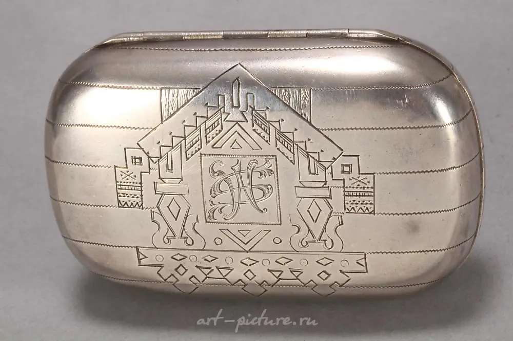Russian Silver Cigarette Case. — photo 5