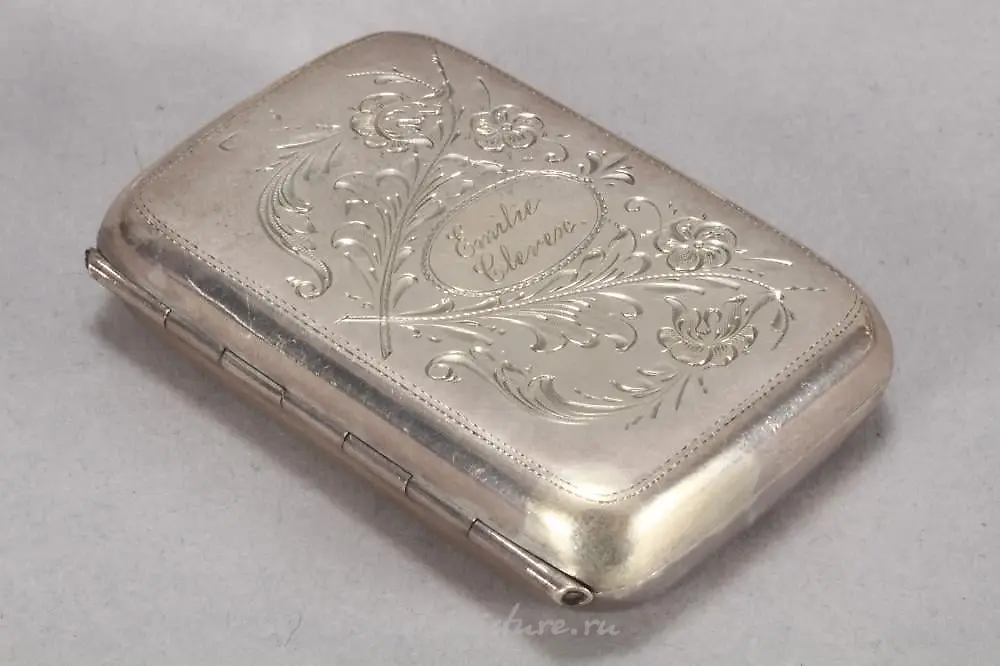 19th Century Russian Silver Coin Purse — photo 4