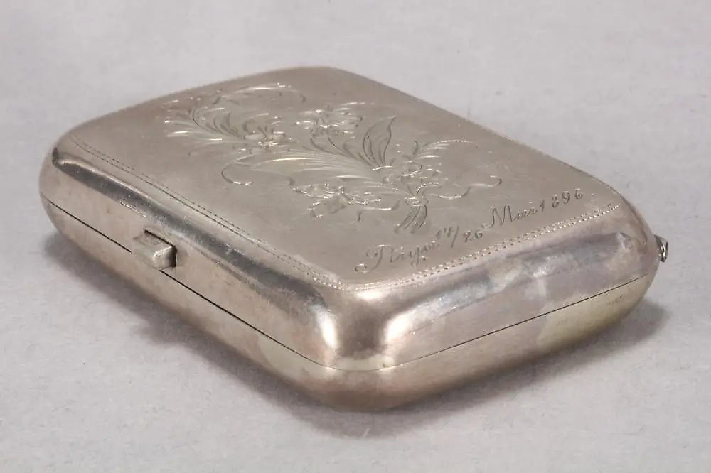 19th Century Russian Silver Coin Purse — photo 8