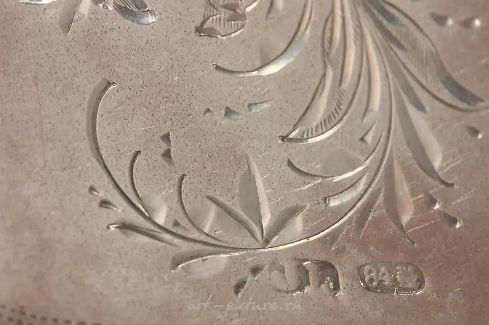 19th Century Russian Silver Coin Purse — photo 5