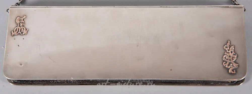 An Antique Russian "84" Silver and Niello Purse — photo 4