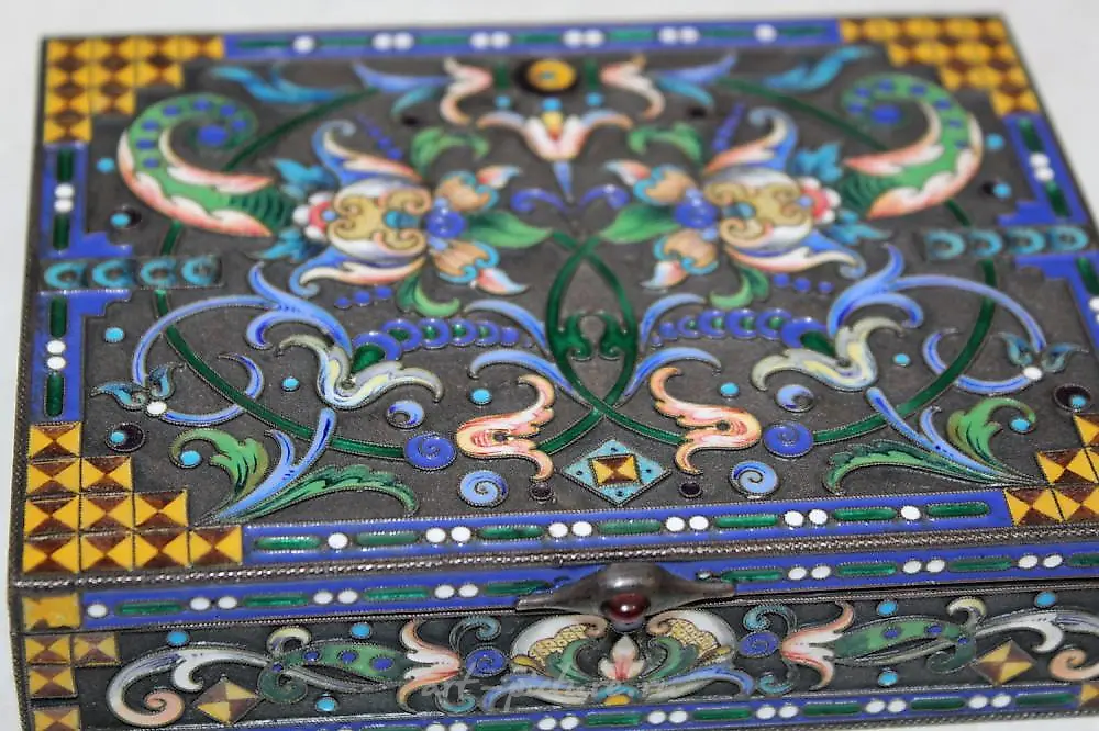 Chinese Cloisonne Box — photo 4