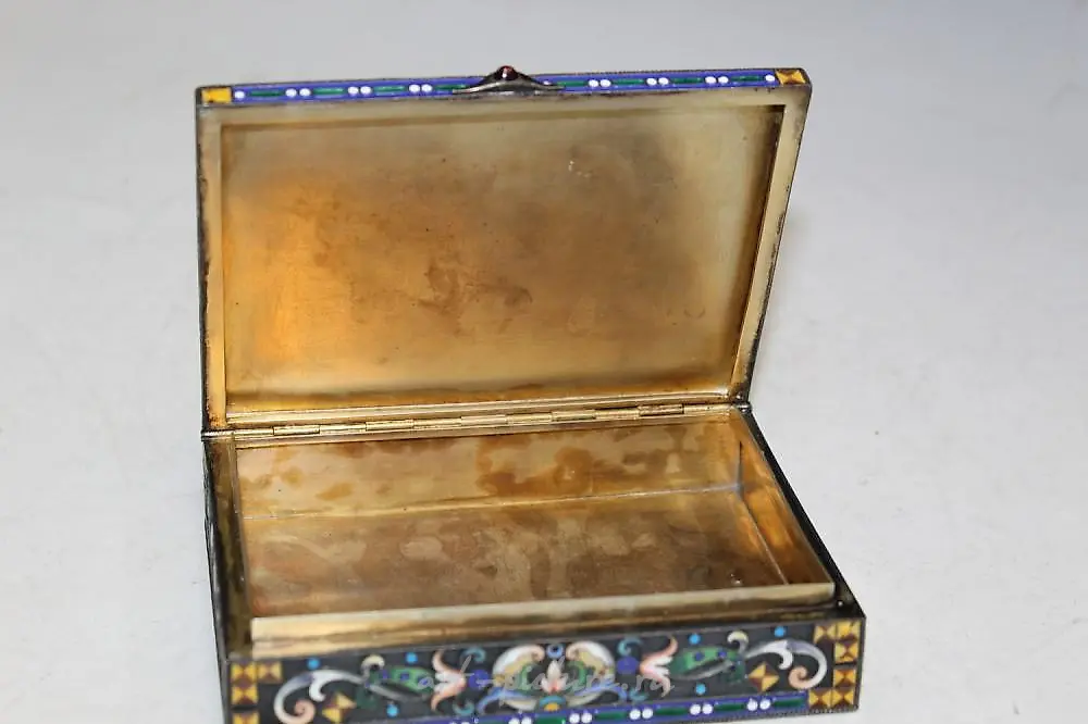 Chinese Cloisonne Box — photo 2