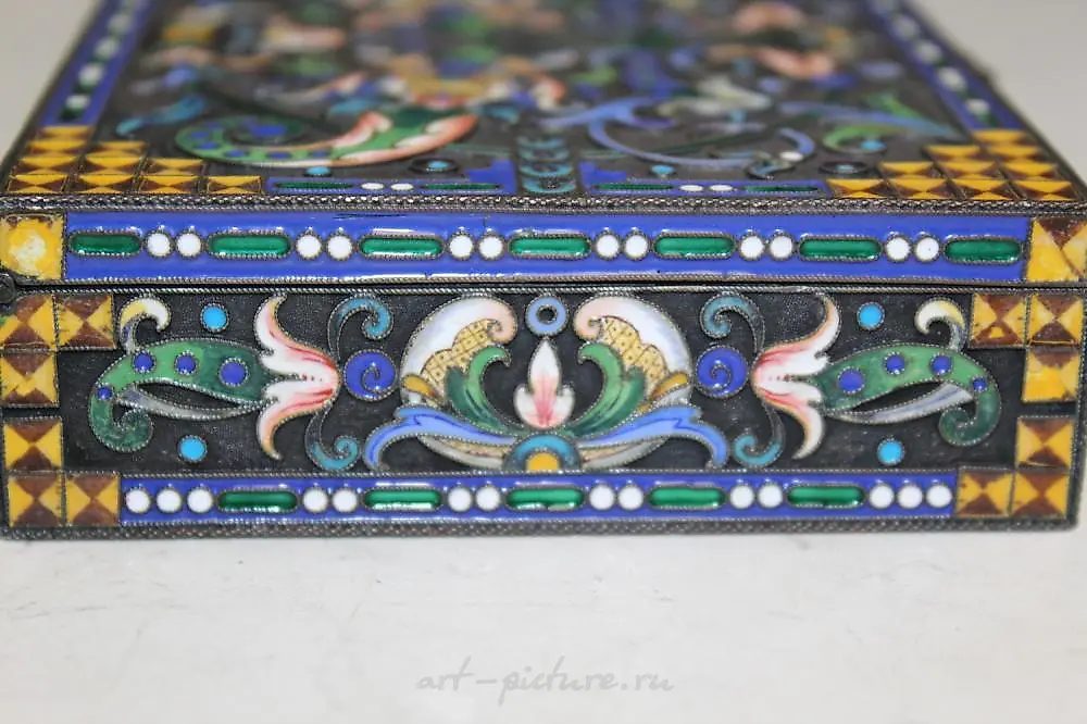 Chinese Cloisonne Box — photo 6