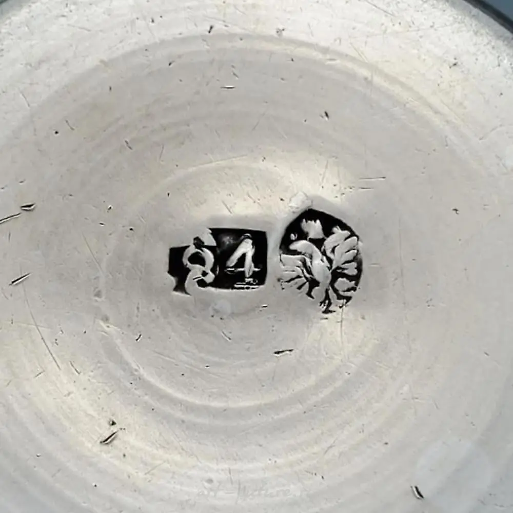 7-项目很多古董俄罗斯银kiddish杯 — 照片 4