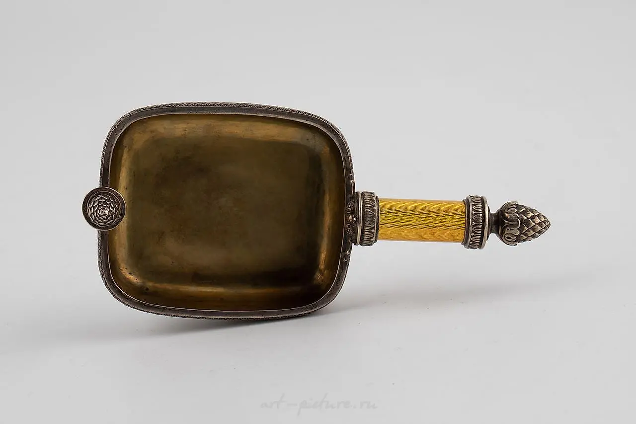 Opal flacon with guilloche enamel — photo 4