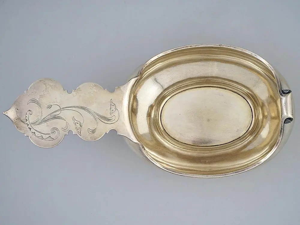 Любавин, 1899-1908 гг. Русский серебряный ковш характерной формы — фото 4