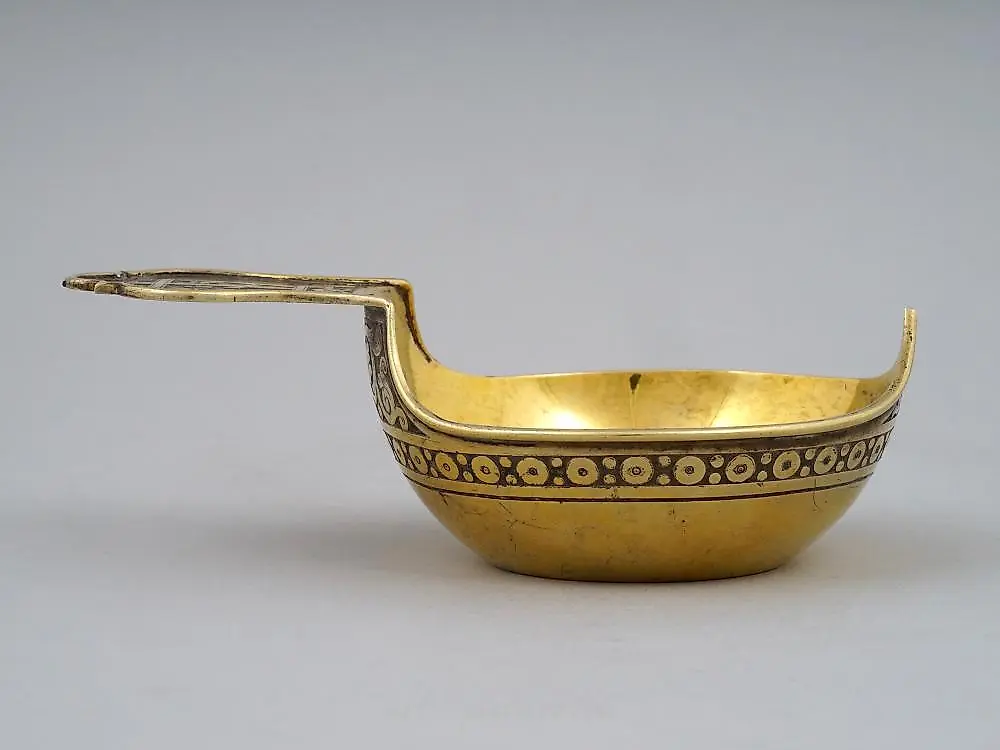 Русский серебряный ковш Любавина, около 1900 года. — фото 3