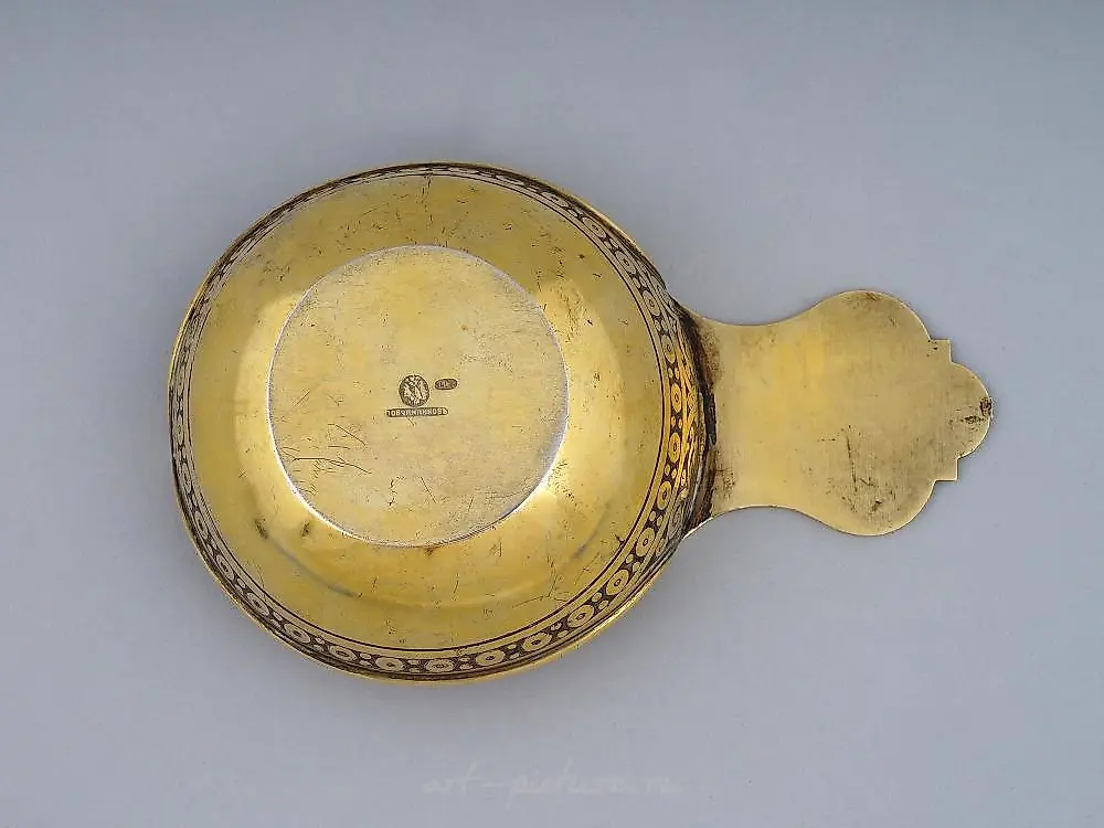 Русский серебряный ковш Любавина, около 1900 года. — фото 6