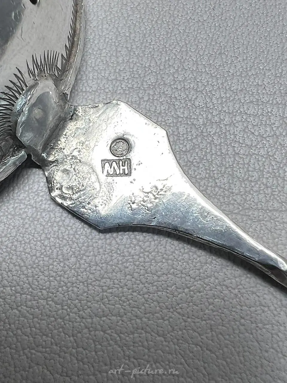 Two Imperial Russian 84-Silver Tea Strainers, 3.3 ozt — photo 2