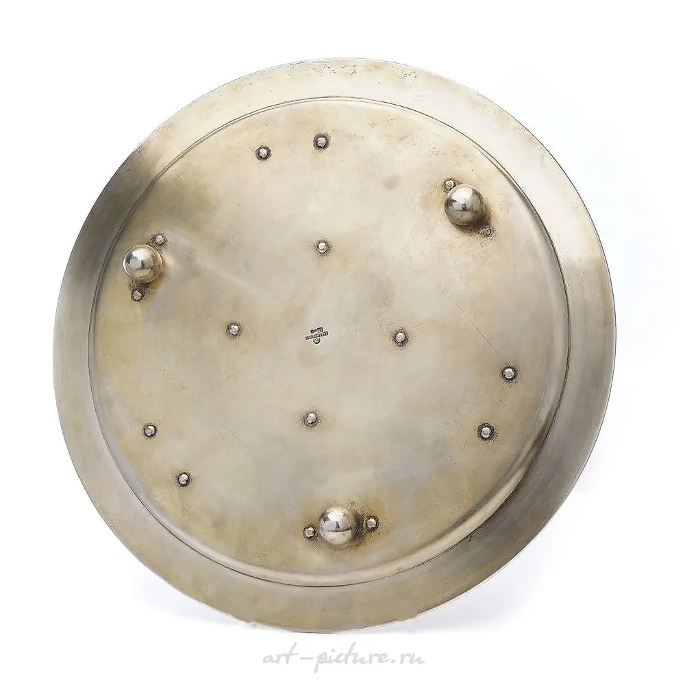 Russian silver gild Punch set by Khlebnikov — photo 12