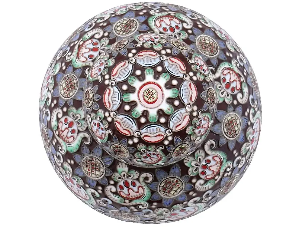 RUSSIAN SILVER GILT AND CLOISONNE ENAMEL PILL BOX — photo 2